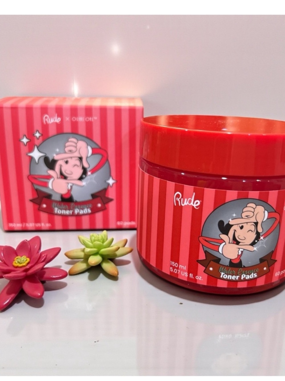 Rude Water Essence Brightening Toner Pads
